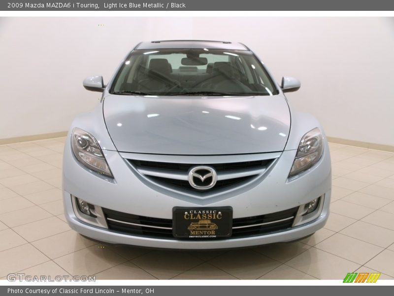 Light Ice Blue Metallic / Black 2009 Mazda MAZDA6 i Touring