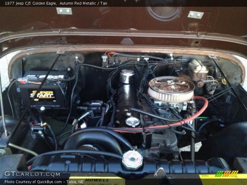  1977 CJ5 Golden Eagle Engine - 4.2 Liter OHV 12-Valve Inline 6 Cylinder