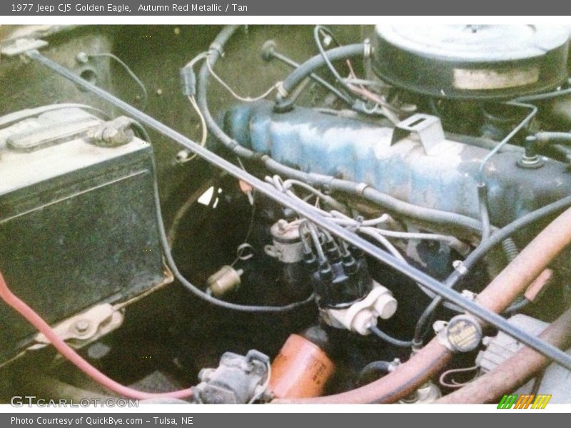  1977 CJ5 Golden Eagle Engine - 4.2 Liter OHV 12-Valve Inline 6 Cylinder