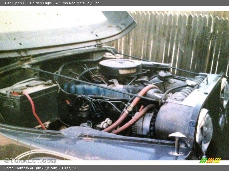  1977 CJ5 Golden Eagle Engine - 4.2 Liter OHV 12-Valve Inline 6 Cylinder