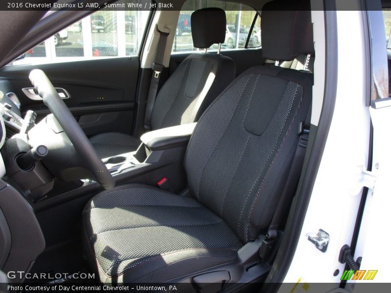 Summit White / Jet Black 2016 Chevrolet Equinox LS AWD