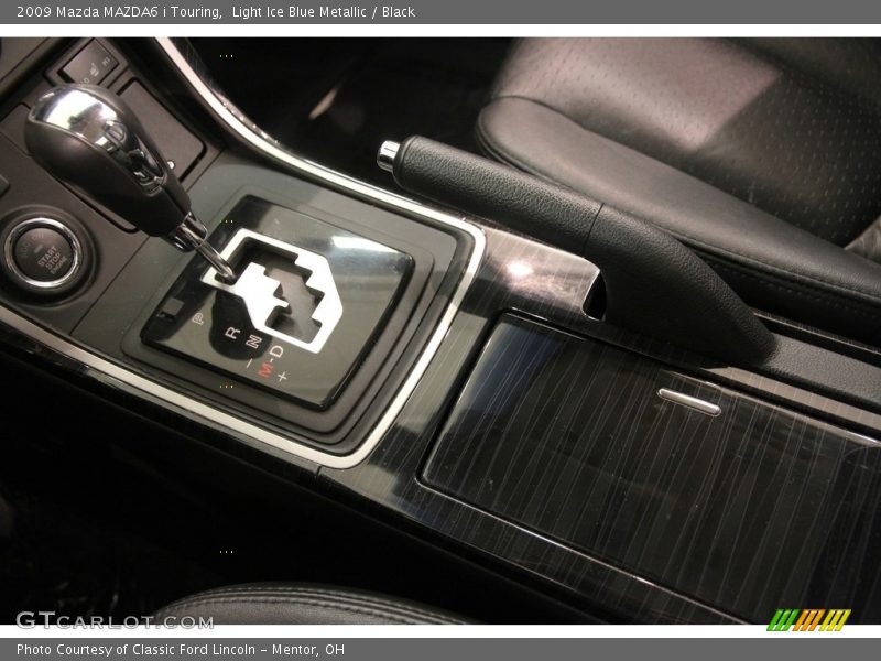 Light Ice Blue Metallic / Black 2009 Mazda MAZDA6 i Touring