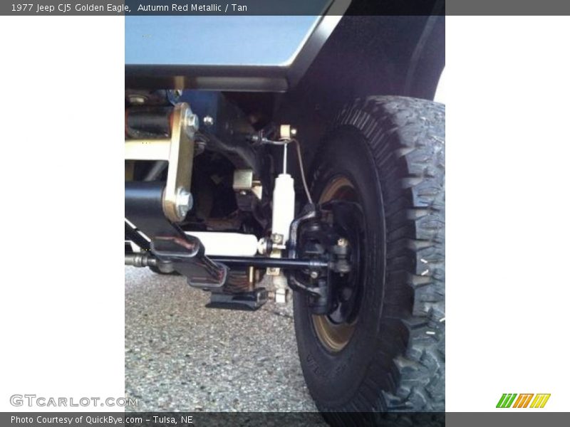 Undercarriage of 1977 CJ5 Golden Eagle