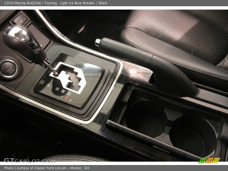 Light Ice Blue Metallic / Black 2009 Mazda MAZDA6 i Touring