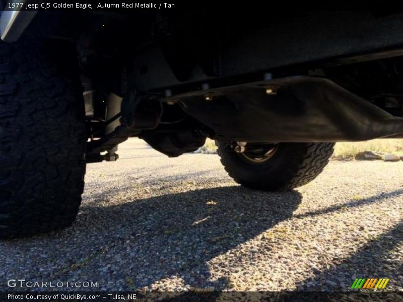 Autumn Red Metallic / Tan 1977 Jeep CJ5 Golden Eagle