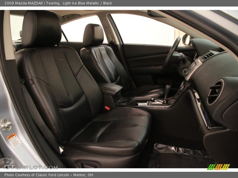 Light Ice Blue Metallic / Black 2009 Mazda MAZDA6 i Touring