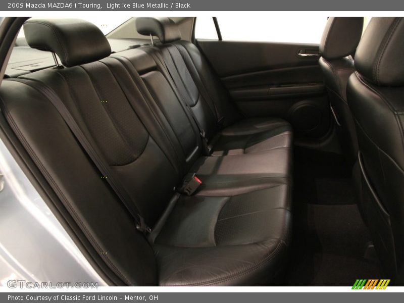 Light Ice Blue Metallic / Black 2009 Mazda MAZDA6 i Touring