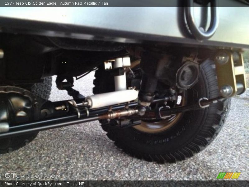 Undercarriage of 1977 CJ5 Golden Eagle