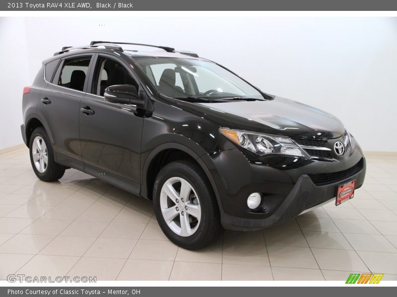 Black / Black 2013 Toyota RAV4 XLE AWD