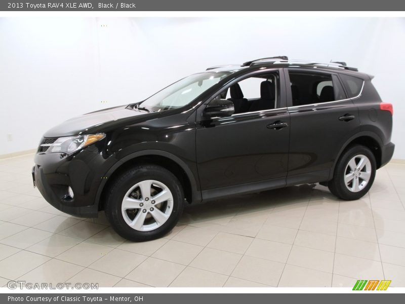 Black / Black 2013 Toyota RAV4 XLE AWD