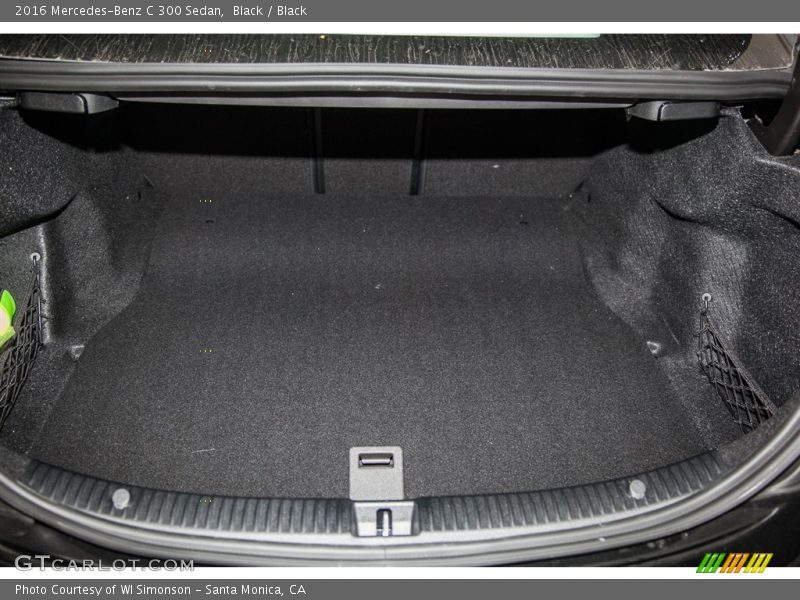 Black / Black 2016 Mercedes-Benz C 300 Sedan