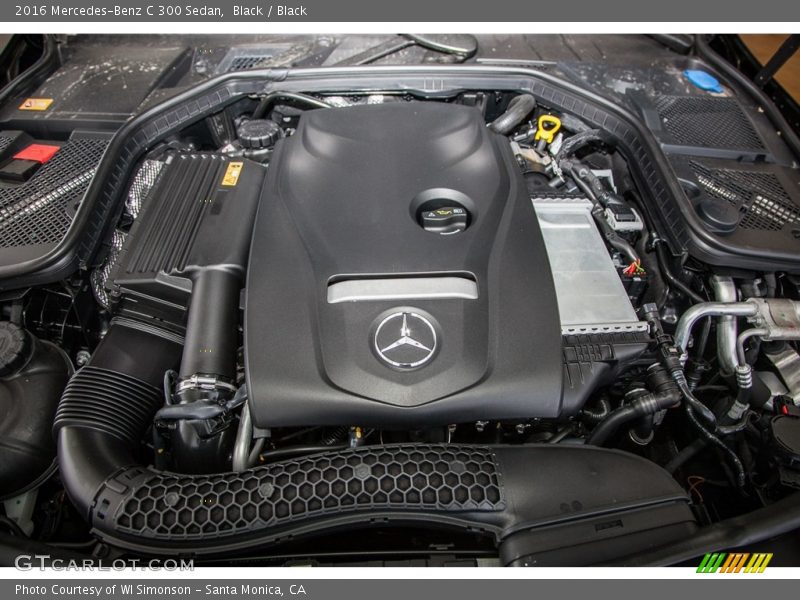 Black / Black 2016 Mercedes-Benz C 300 Sedan