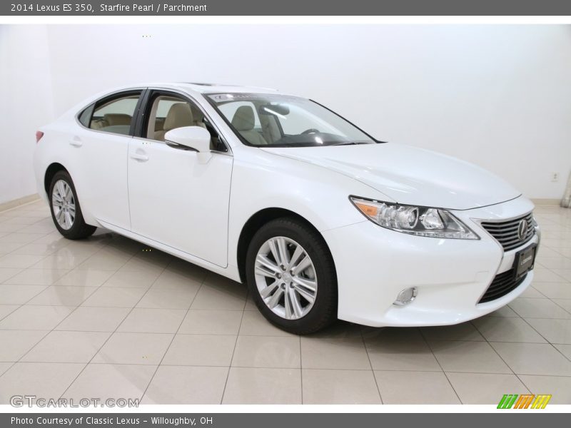 Starfire Pearl / Parchment 2014 Lexus ES 350