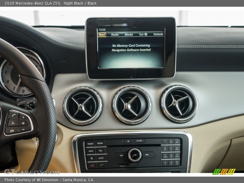 Night Black / Black 2016 Mercedes-Benz GLA 250