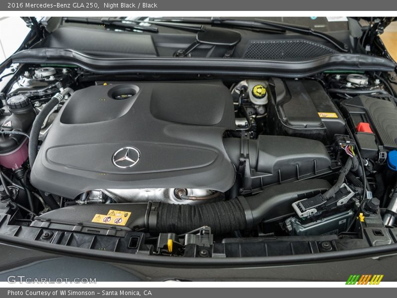 Night Black / Black 2016 Mercedes-Benz GLA 250