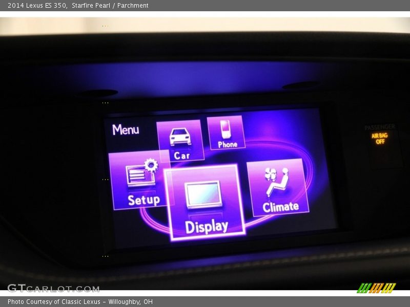 Starfire Pearl / Parchment 2014 Lexus ES 350