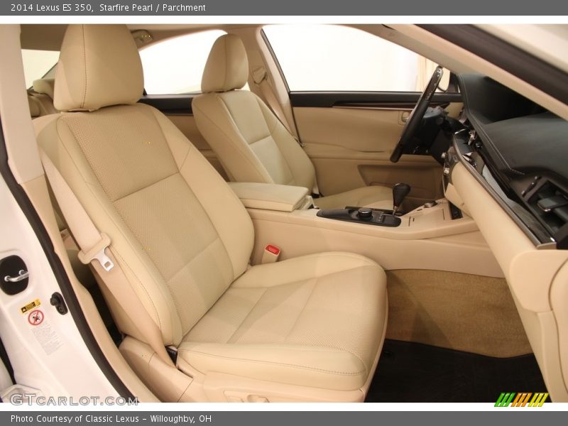 Starfire Pearl / Parchment 2014 Lexus ES 350