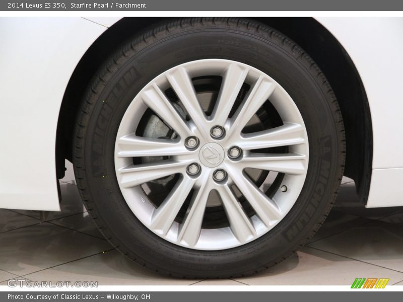 Starfire Pearl / Parchment 2014 Lexus ES 350