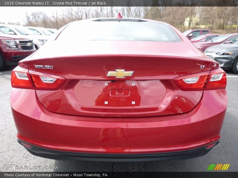 Crystal Red Tintcoat / Jet Black 2016 Chevrolet Malibu LT