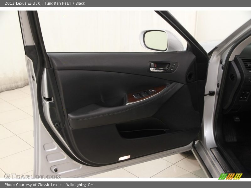 Tungsten Pearl / Black 2012 Lexus ES 350