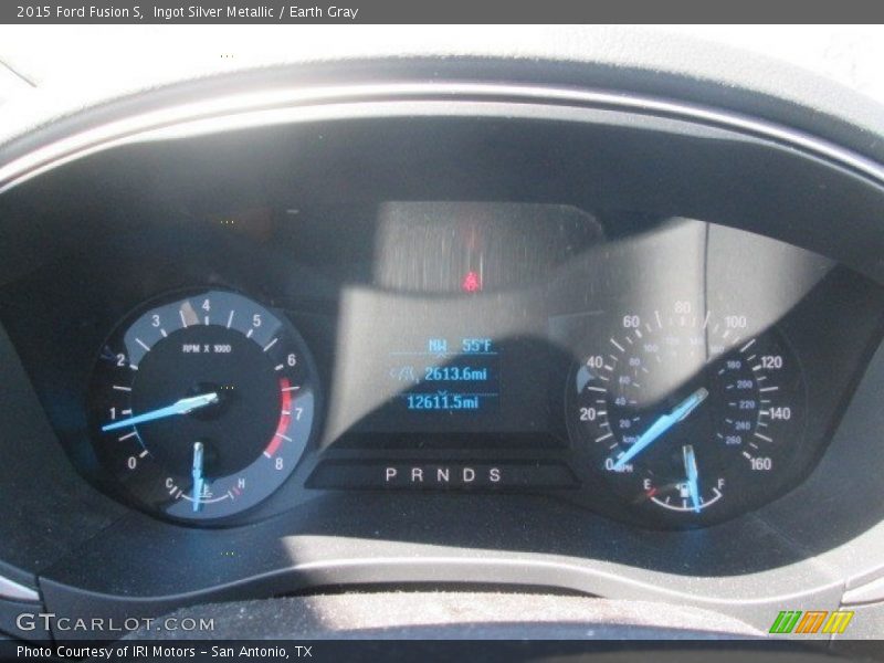 Ingot Silver Metallic / Earth Gray 2015 Ford Fusion S