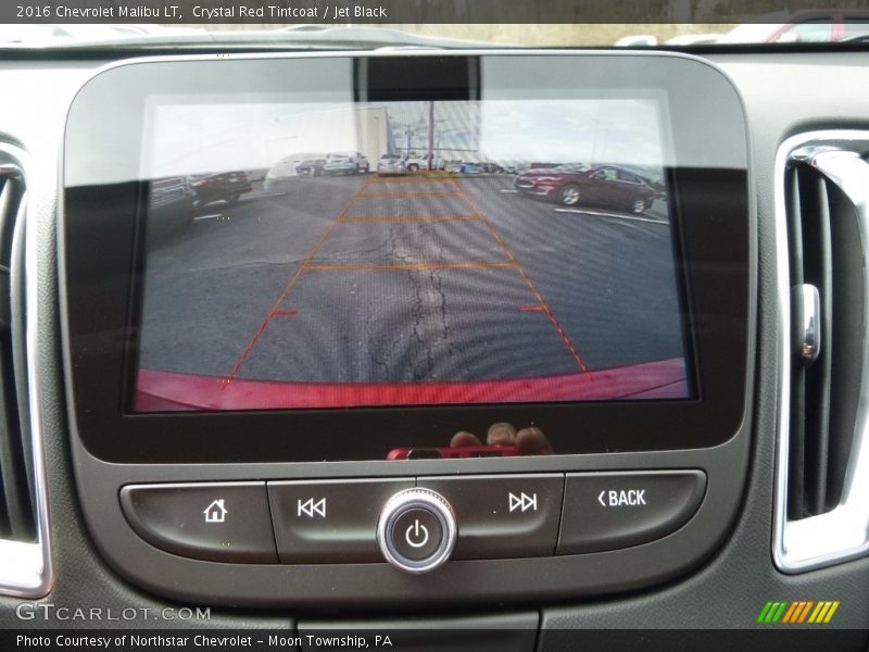 Crystal Red Tintcoat / Jet Black 2016 Chevrolet Malibu LT