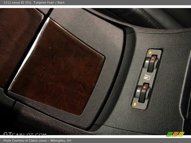 Tungsten Pearl / Black 2012 Lexus ES 350
