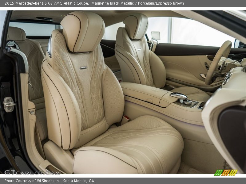 Front Seat of 2015 S 63 AMG 4Matic Coupe