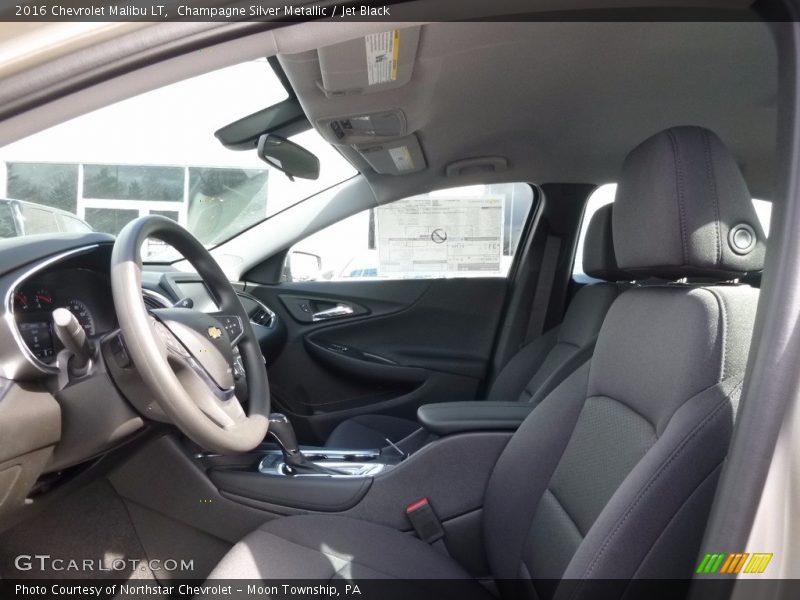 Champagne Silver Metallic / Jet Black 2016 Chevrolet Malibu LT