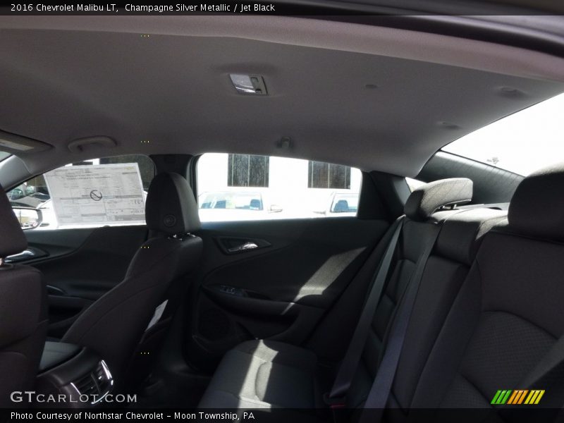 Champagne Silver Metallic / Jet Black 2016 Chevrolet Malibu LT