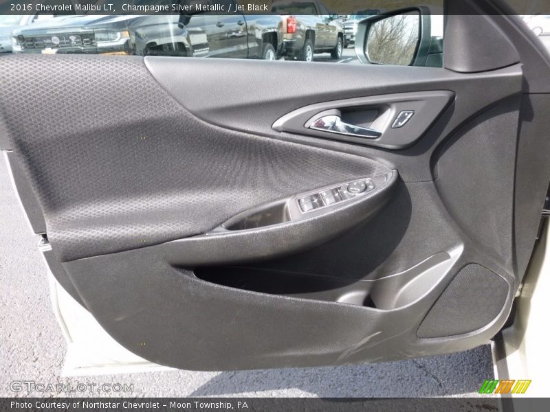Champagne Silver Metallic / Jet Black 2016 Chevrolet Malibu LT