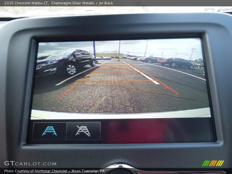 Champagne Silver Metallic / Jet Black 2016 Chevrolet Malibu LT
