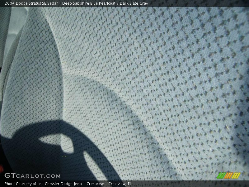 Deep Sapphire Blue Pearlcoat / Dark Slate Gray 2004 Dodge Stratus SE Sedan