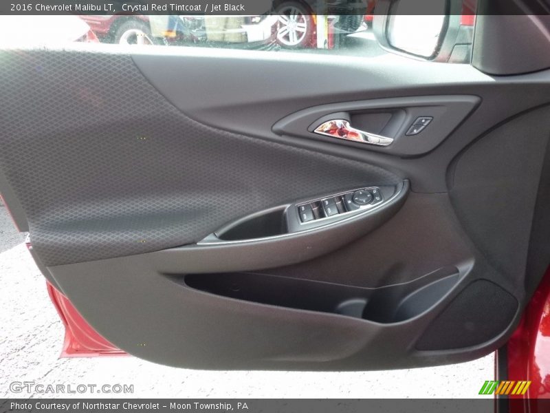 Crystal Red Tintcoat / Jet Black 2016 Chevrolet Malibu LT