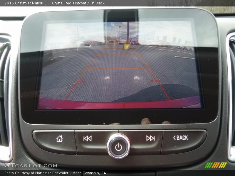 Crystal Red Tintcoat / Jet Black 2016 Chevrolet Malibu LT