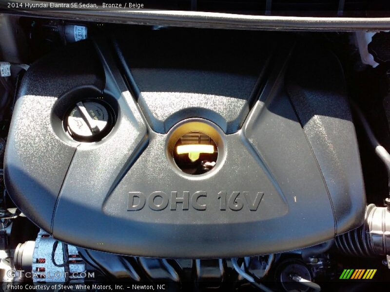 Bronze / Beige 2014 Hyundai Elantra SE Sedan