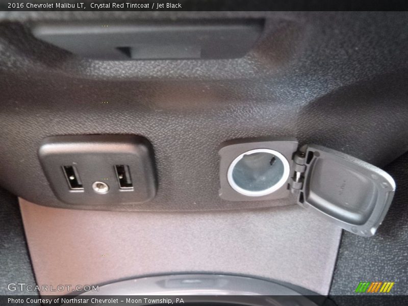 Crystal Red Tintcoat / Jet Black 2016 Chevrolet Malibu LT