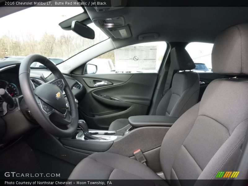 Butte Red Metallic / Jet Black 2016 Chevrolet Malibu LT
