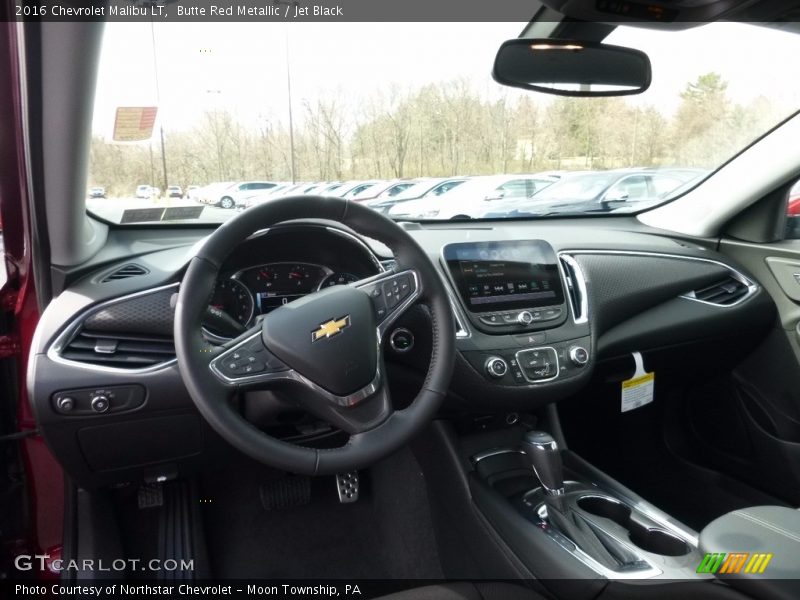 Butte Red Metallic / Jet Black 2016 Chevrolet Malibu LT