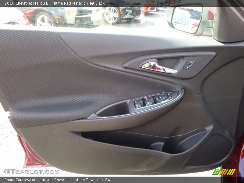 Butte Red Metallic / Jet Black 2016 Chevrolet Malibu LT