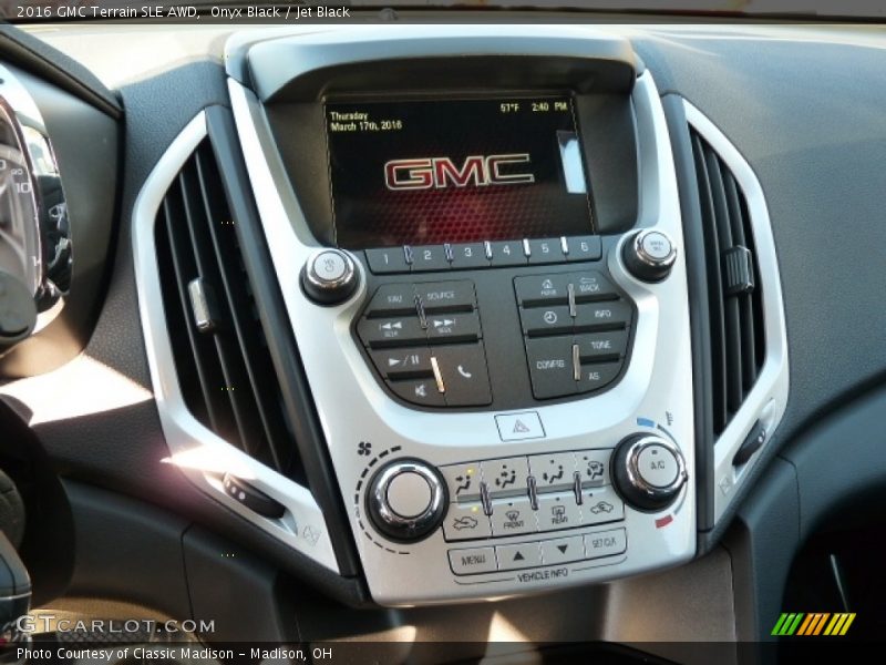 Onyx Black / Jet Black 2016 GMC Terrain SLE AWD