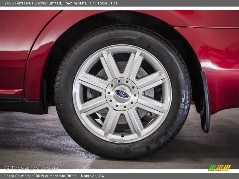 Redfire Metallic / Pebble Beige 2006 Ford Five Hundred Limited