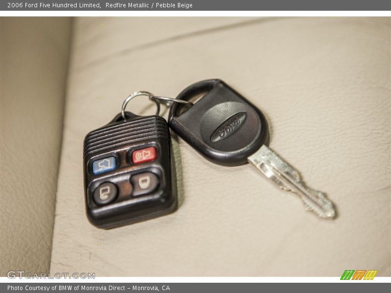 Redfire Metallic / Pebble Beige 2006 Ford Five Hundred Limited