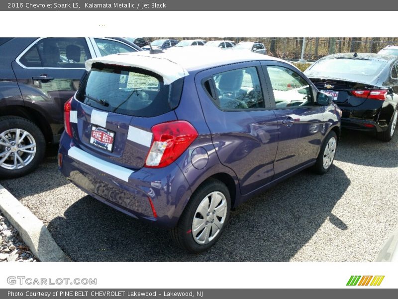 Kalamata Metallic / Jet Black 2016 Chevrolet Spark LS