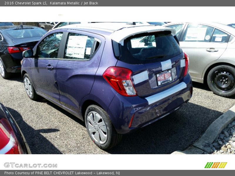 Kalamata Metallic / Jet Black 2016 Chevrolet Spark LS