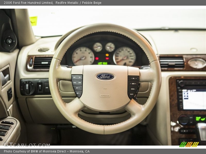 Redfire Metallic / Pebble Beige 2006 Ford Five Hundred Limited