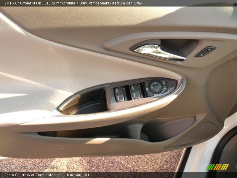 Summit White / Dark Atmosphere/Medium Ash Gray 2016 Chevrolet Malibu LT