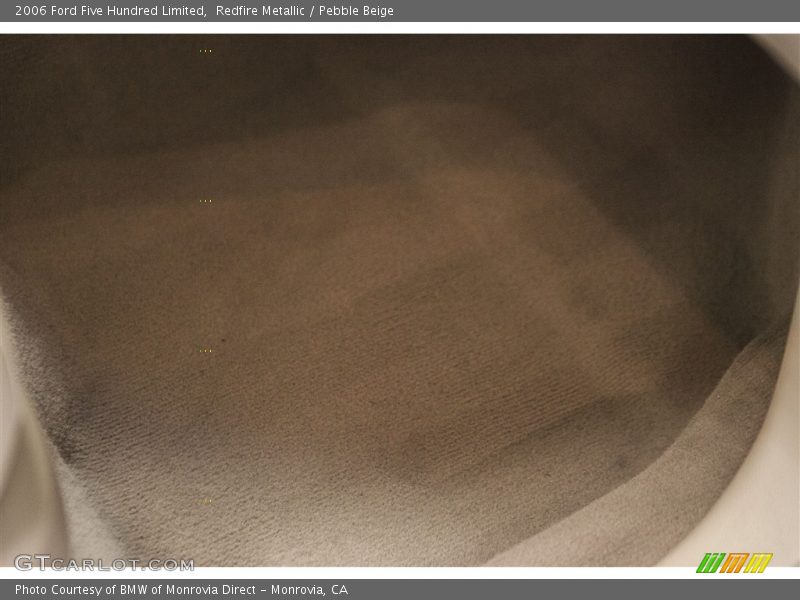 Redfire Metallic / Pebble Beige 2006 Ford Five Hundred Limited