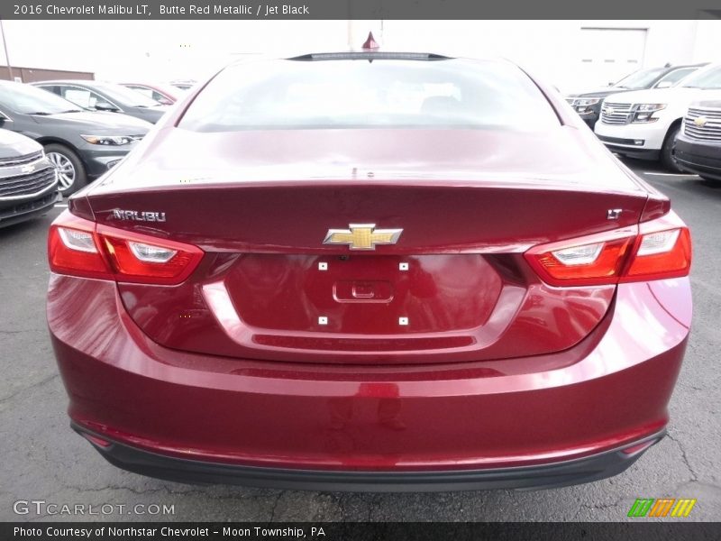 Butte Red Metallic / Jet Black 2016 Chevrolet Malibu LT