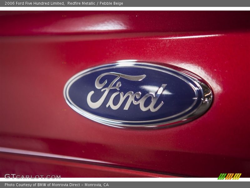 Redfire Metallic / Pebble Beige 2006 Ford Five Hundred Limited